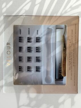 Velour Lash Extensions Kit – Black